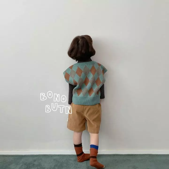 Bonobutton - Korean Children Fashion - #stylishchildhood - Foliage Play Vest - 2