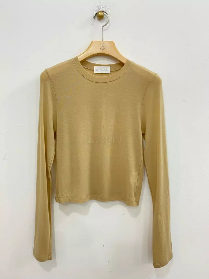 Bplan - Korean Women Fashion - #momslook - All Star Crop Tee - 5
