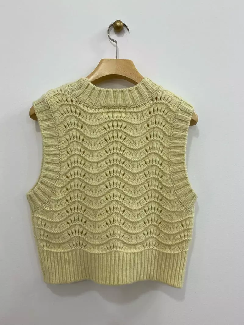 Bplan - Korean Women Fashion - #womensfashion - Air Wool Vest - 4