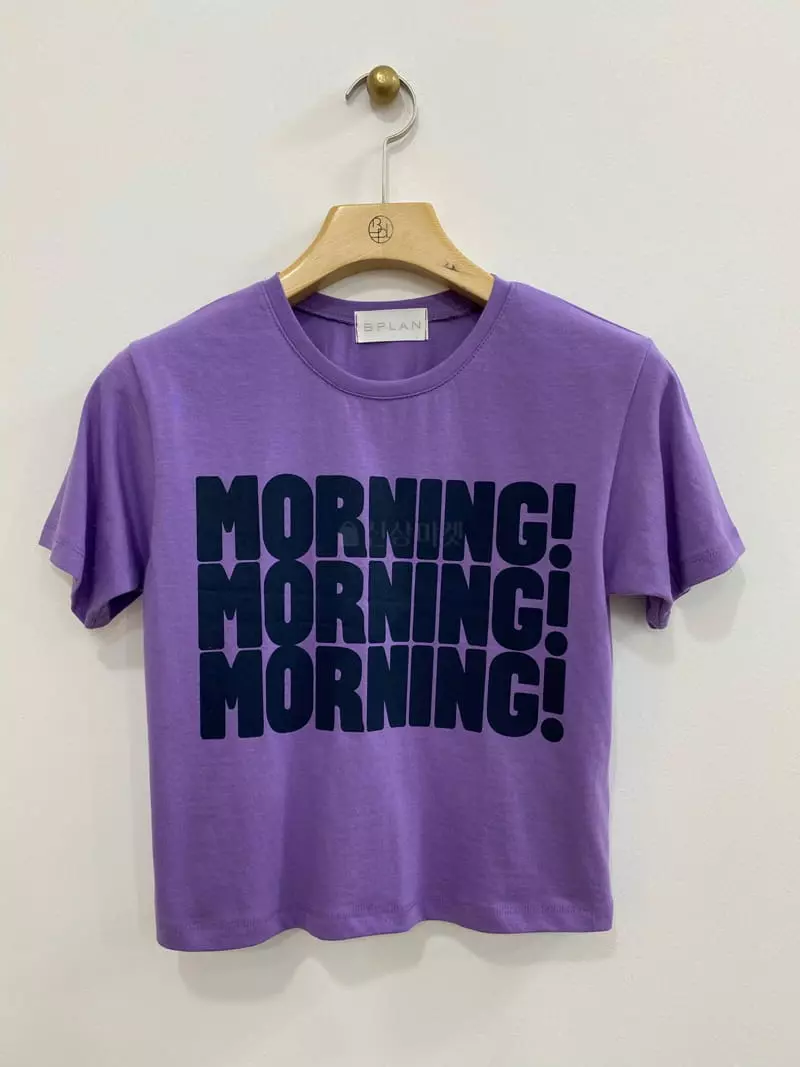 Bplan - Korean Women Fashion - #momslook - Morning Tee - 6
