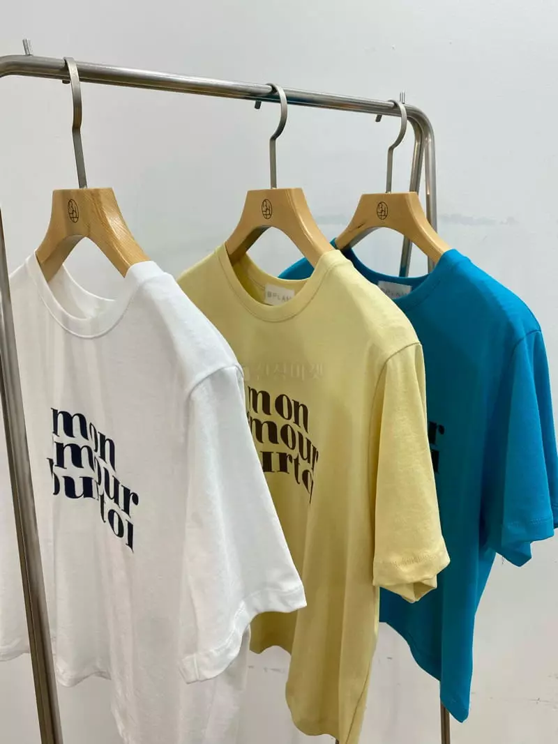 Bplan - Korean Women Fashion - #momslook - Dear Crop Tee