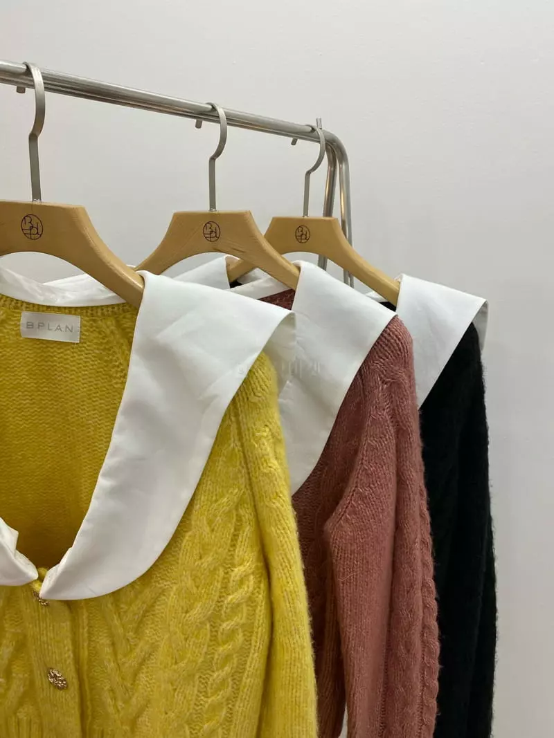 Bplan - Korean Women Fashion - #momslook - Gage Wooben Cardigan