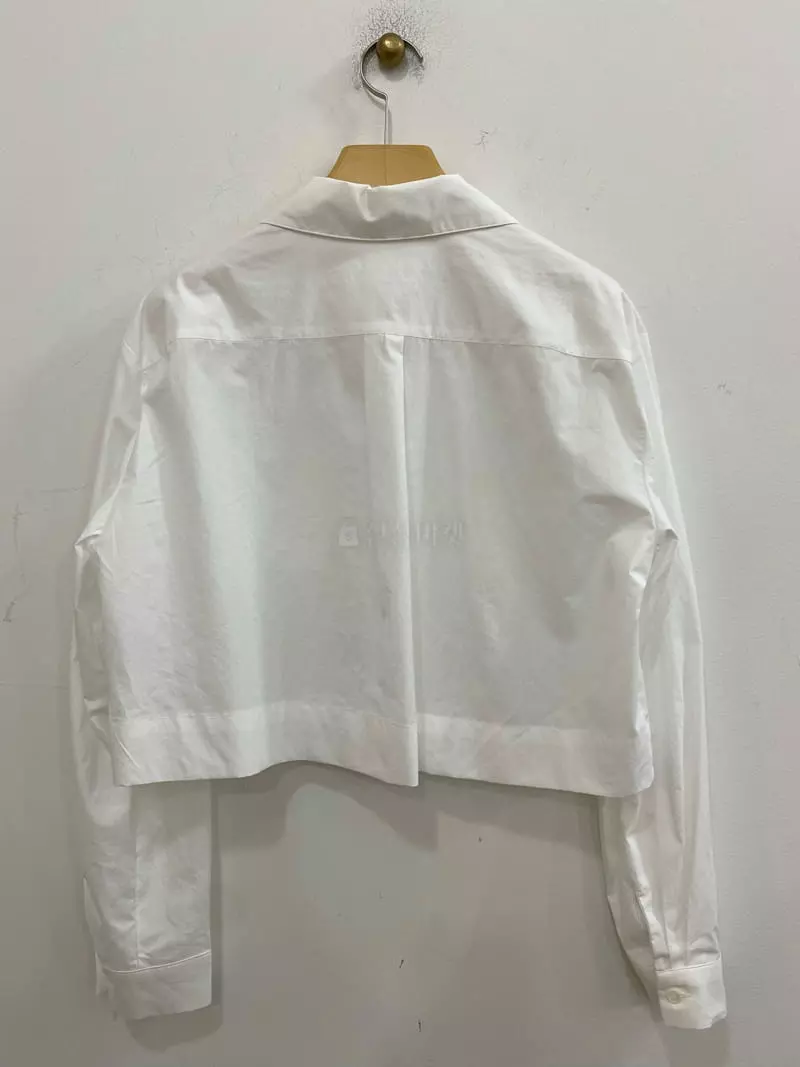 Bplan - Korean Women Fashion - #womensfashion - Crop Blouse - 4