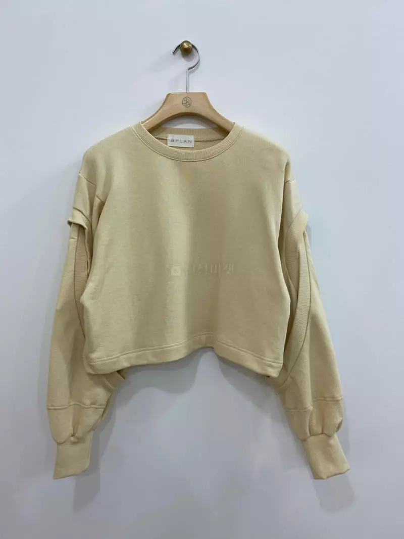Bplan - Korean Women Fashion - #restrostyle - Burning Sweatshirt - 2