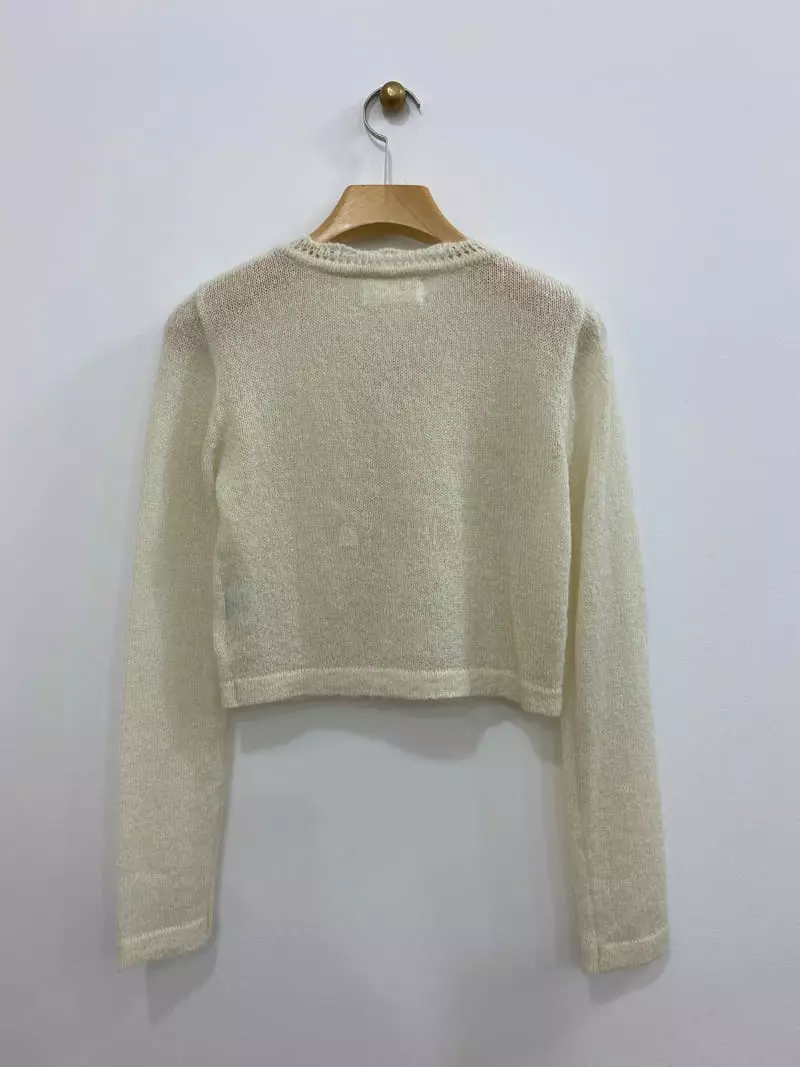Bplan - Korean Women Fashion - #shopsmall - Mo Hair Cardigan - 4
