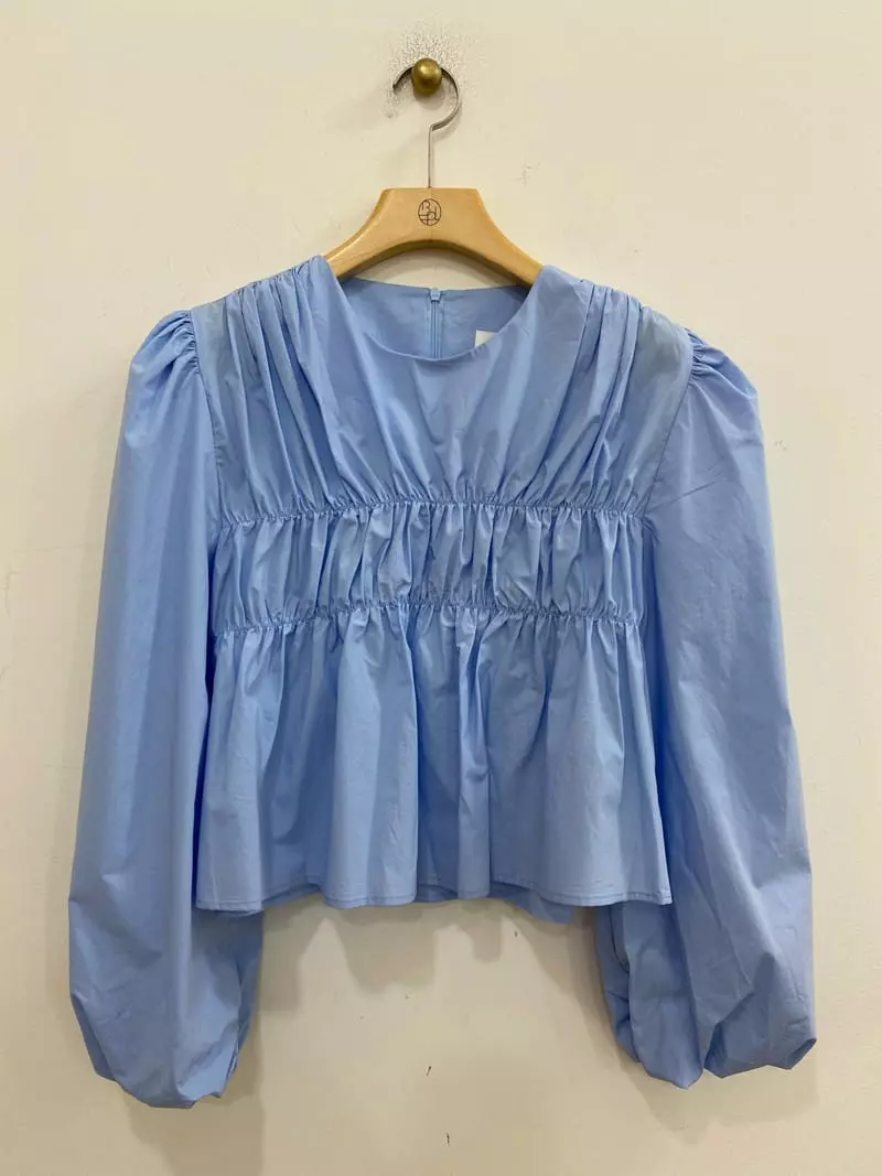 Bplan - Korean Women Fashion - #vintagekidsstyle - Sia Blouse - 5