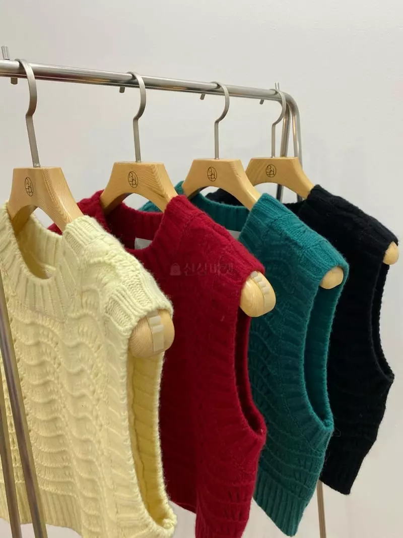 Bplan - Korean Women Fashion - #womensfashion - Air Wool Vest