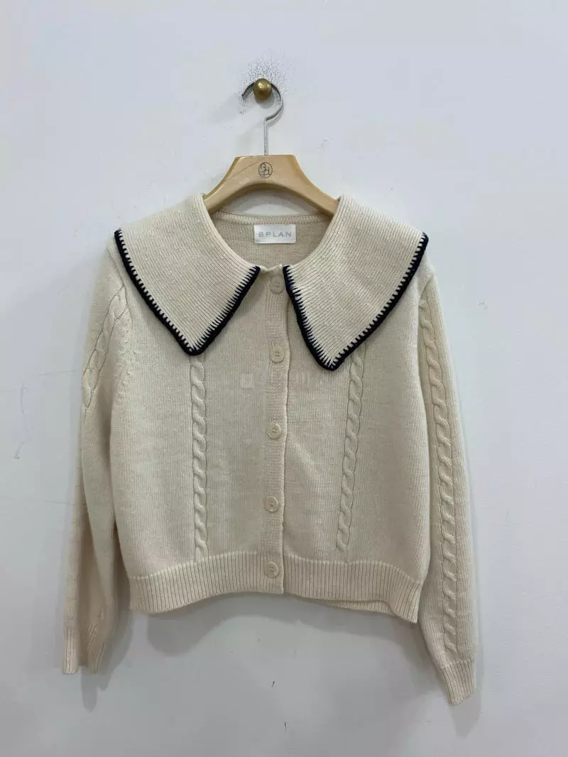 Bplan - Korean Women Fashion - #womensfashion - Eri Handmade Cardigan - 2