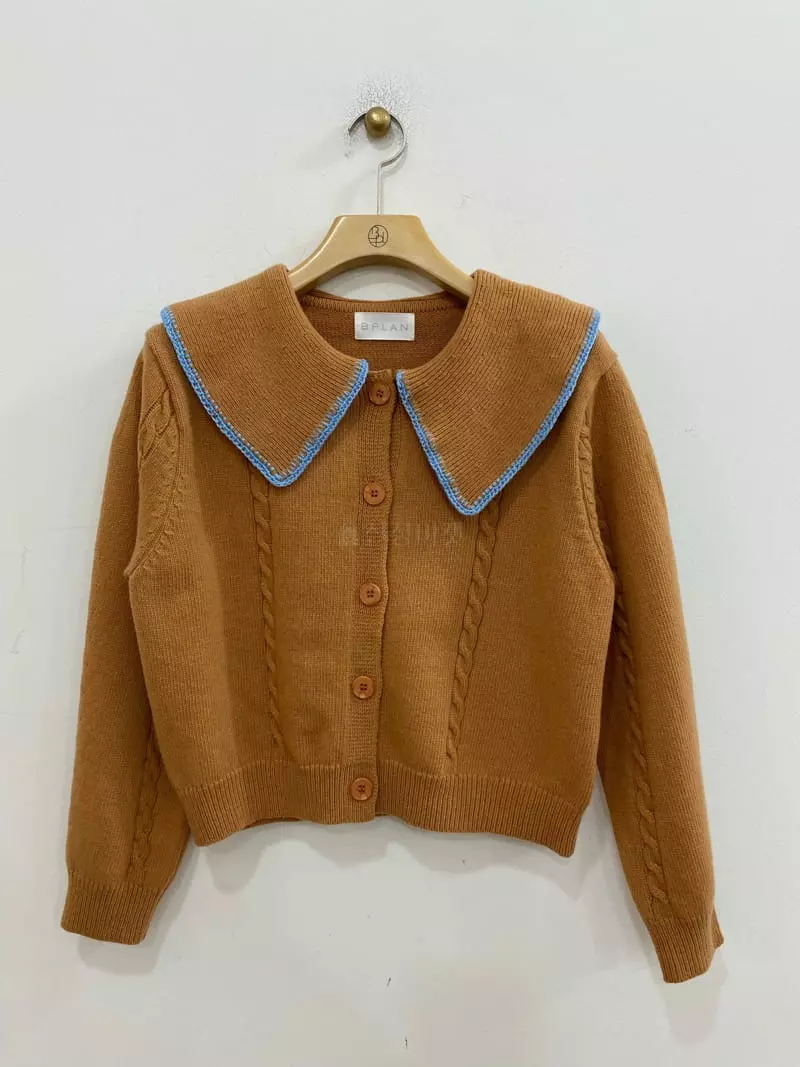 Bplan - Korean Women Fashion - #womensfashion - Eri Handmade Cardigan - 6