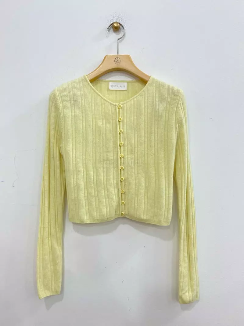 Bplan - Korean Women Fashion - #womensfashion - Lumina Rib Cardigan - 2