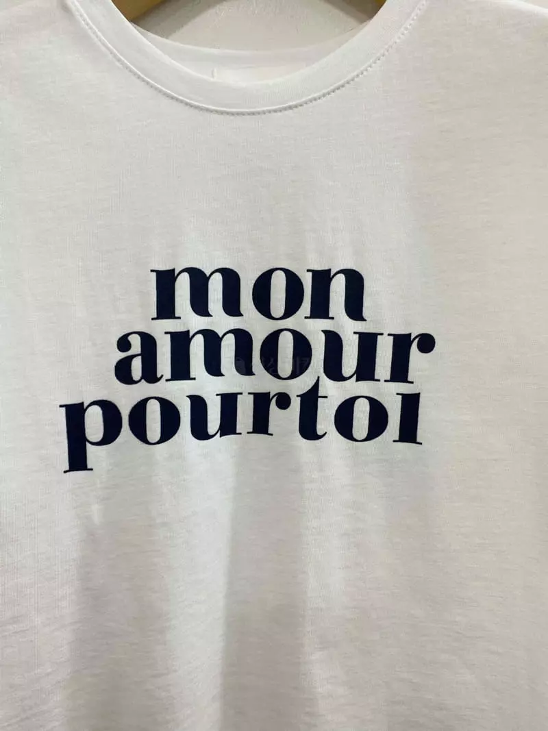 Bplan - Korean Women Fashion - #momslook - Dear Crop Tee - 4