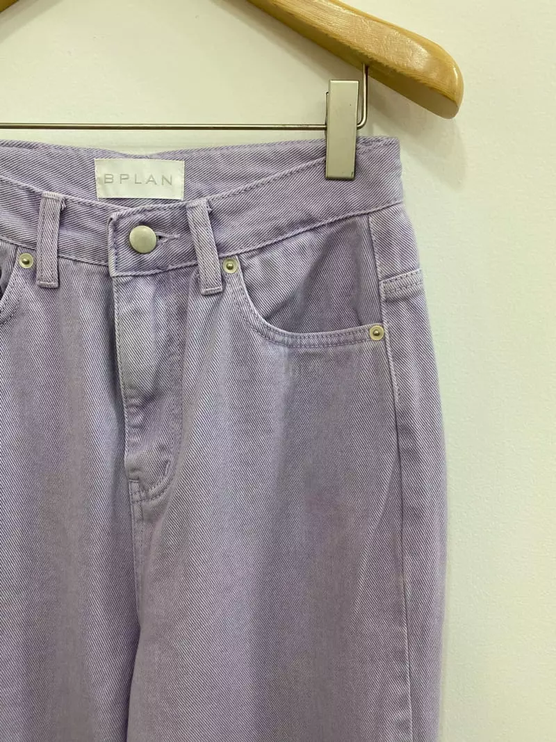 Bplan - Korean Women Fashion - #womensfashion - Pigment Pants - 3