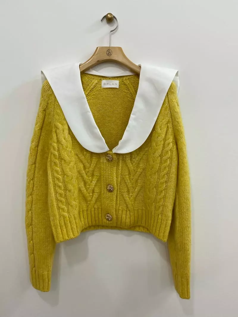 Bplan - Korean Women Fashion - #womensfashion - Gage Wooben Cardigan - 2