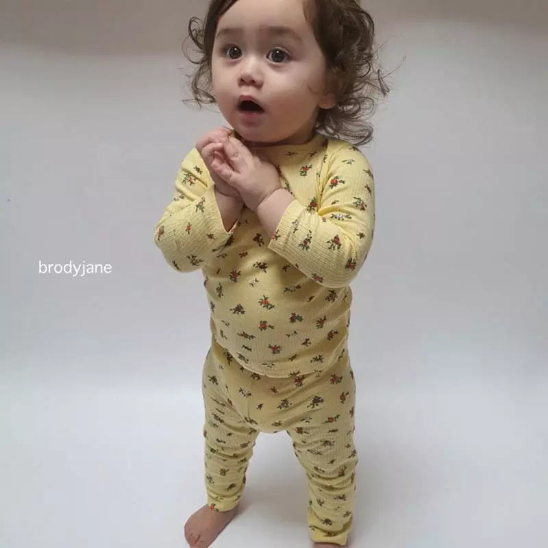Brody Jane - Korean Baby Fashion - #babyboutique - Flower Rib Set - 8