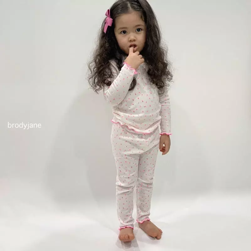 Brody Jane - Korean Baby Fashion - #babyboutique - Flower Rib Set