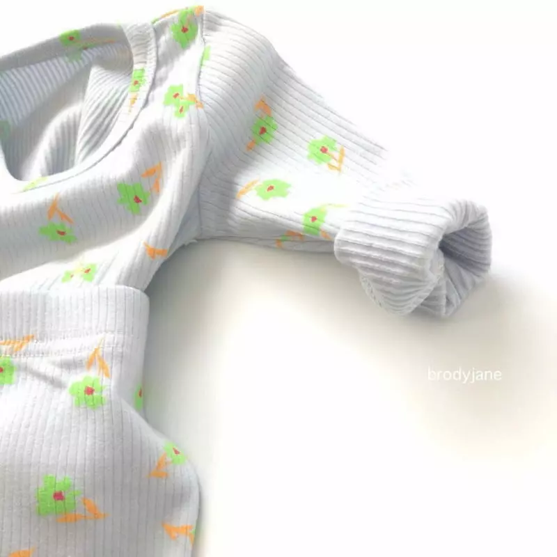 Brody Jane - Korean Baby Fashion - #babyboutiqueclothing - Daisy Rib Set - 10