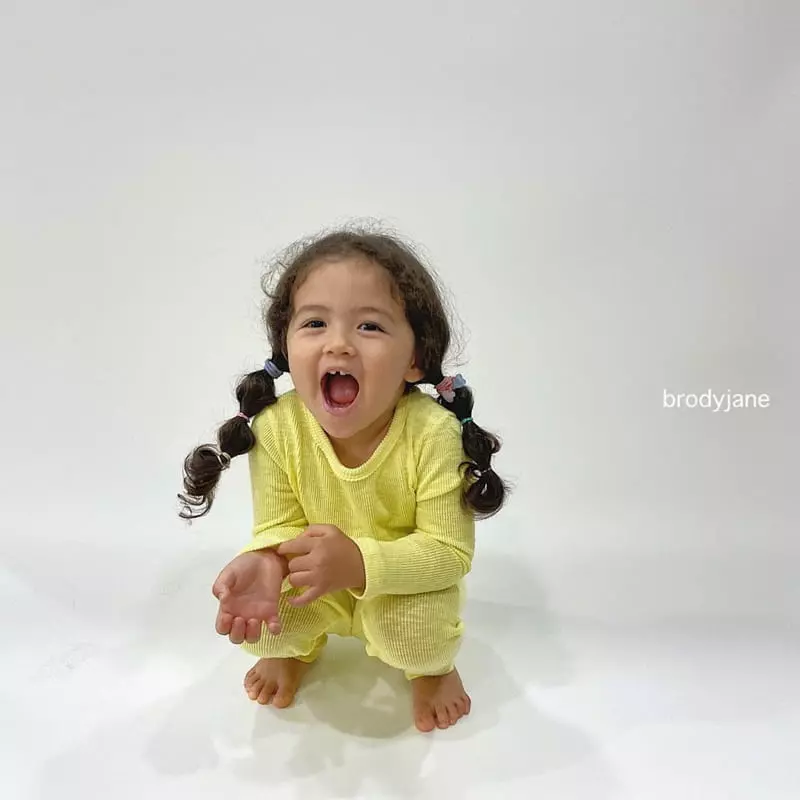 Brody Jane - Korean Baby Fashion - #babyboutiqueclothing - Slub Long Sleeves Set - 7