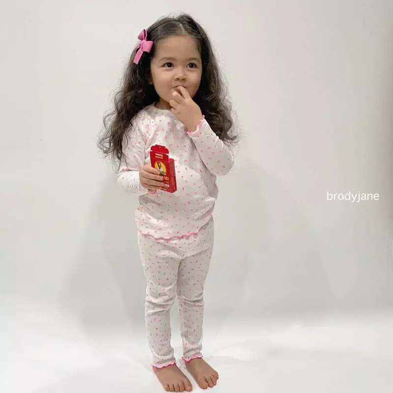 Brody Jane - Korean Baby Fashion - #babyboutiqueclothing - Flower Rib Set - 2