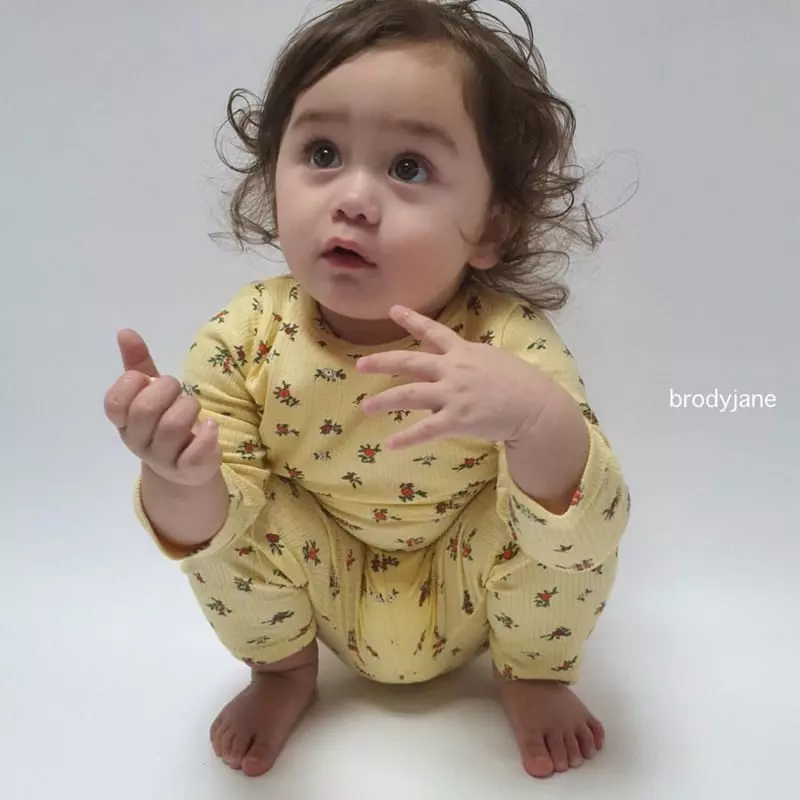 Brody Jane - Korean Baby Fashion - #babyclothing - Flower Rib Set - 10