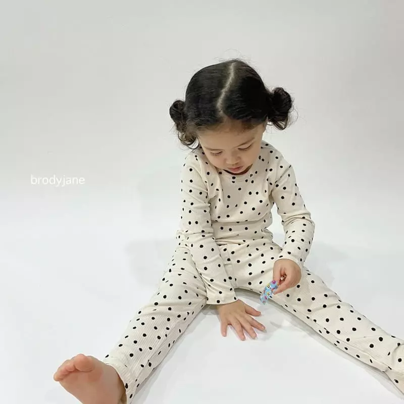 Brody Jane - Korean Baby Fashion - #babyclothing - Dot Rib Set - 5