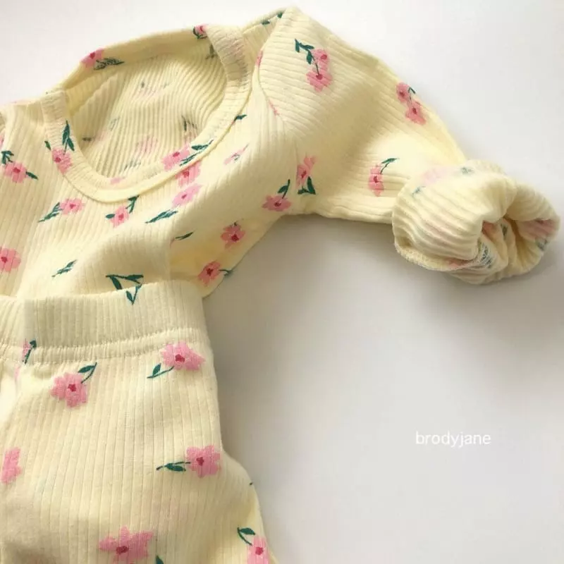 Brody Jane - Korean Baby Fashion - #babyfashion - Daisy Rib Set - 12