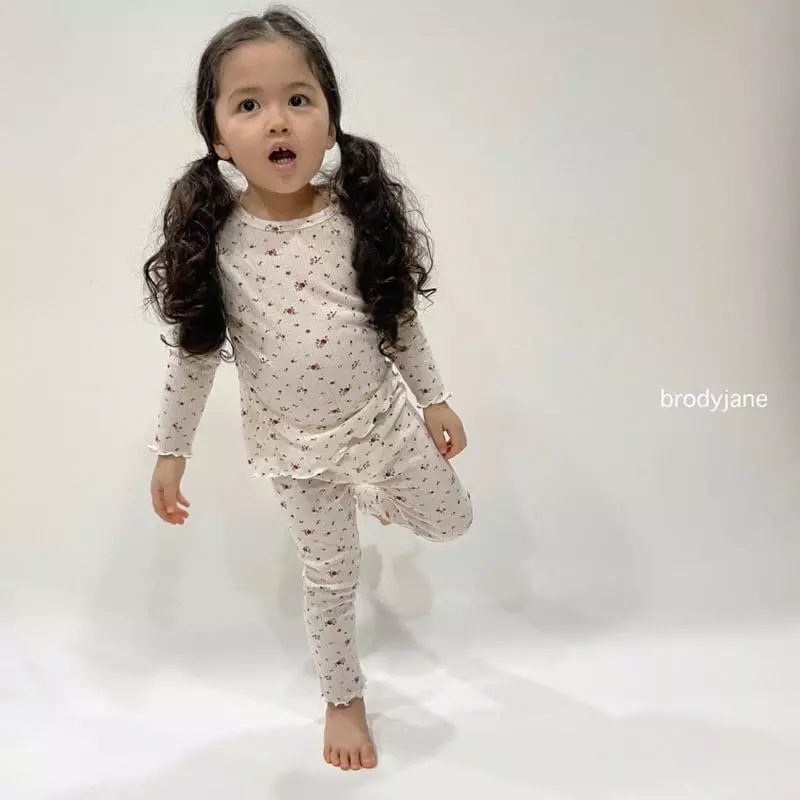 Brody Jane - Korean Baby Fashion - #babyfashion - Flower Eyelet Frill Set - 3