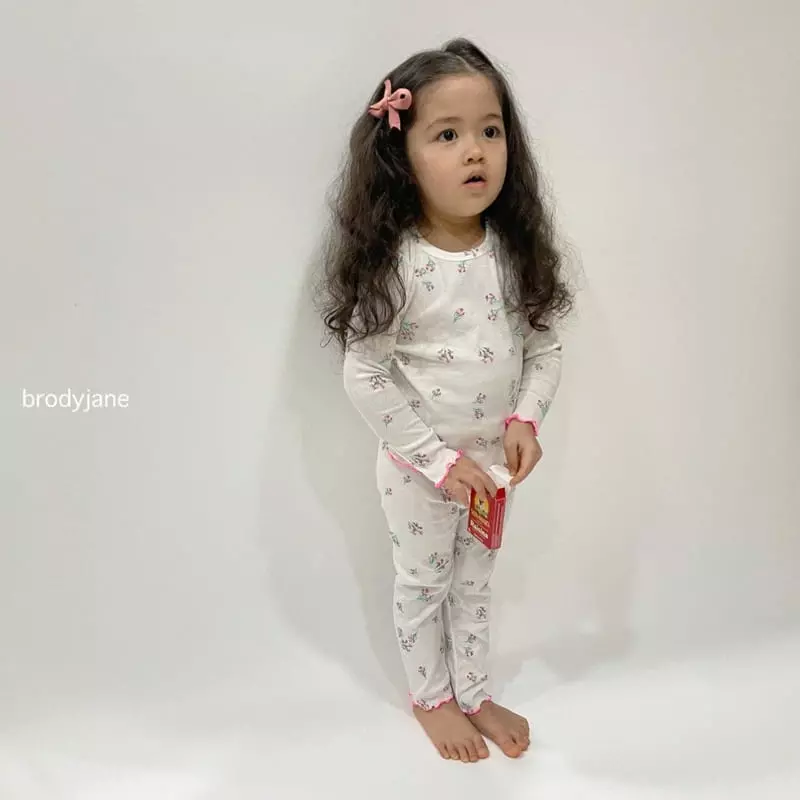 Brody Jane - Korean Baby Fashion - #babyoninstagram - Flower Rib Set - 8
