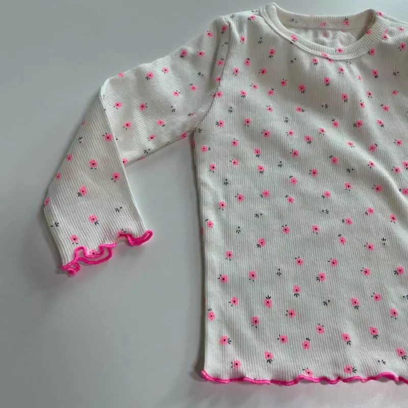 Brody Jane - Korean Baby Fashion - #babyoutfit - Flower Rib Set - 11