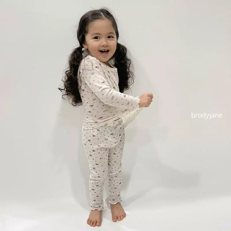 Brody Jane - Korean Baby Fashion - #babyoutfit - Flower Eyelet Frill Set - 9