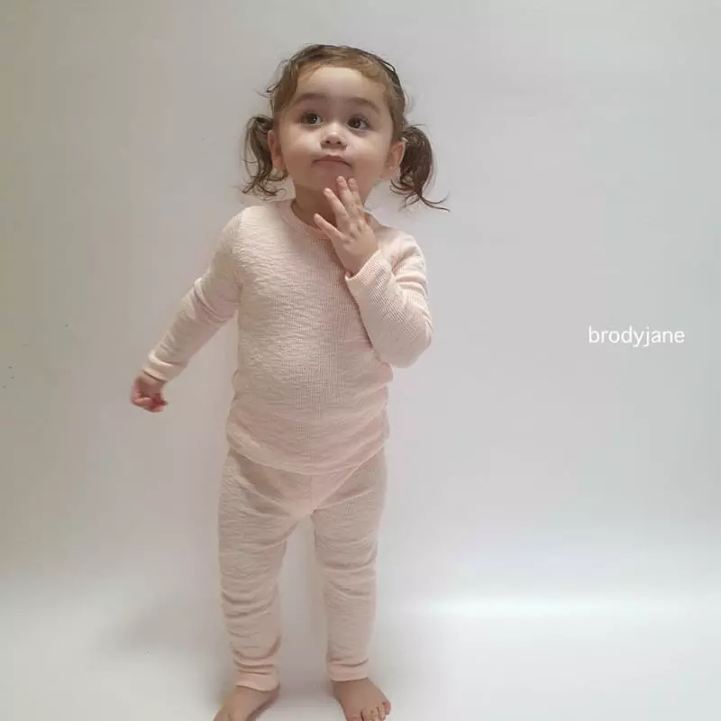 Brody Jane - Korean Baby Fashion - #onlinebabyboutique - Slub Long Sleeves Set - 3