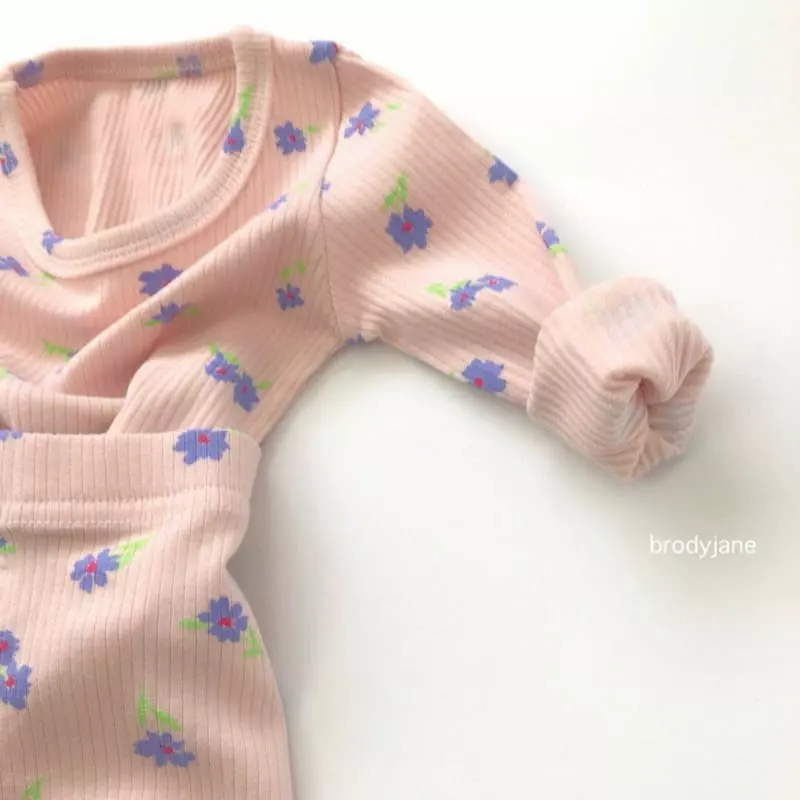 Brody Jane - Korean Baby Fashion - #smilingbaby - Daisy Rib Set - 8