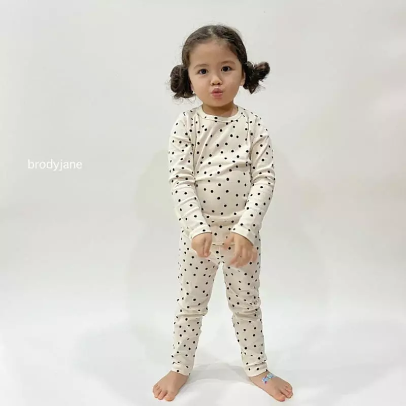 Brody Jane - Korean Baby Fashion - #smilingbaby - Dot Rib Set - 2