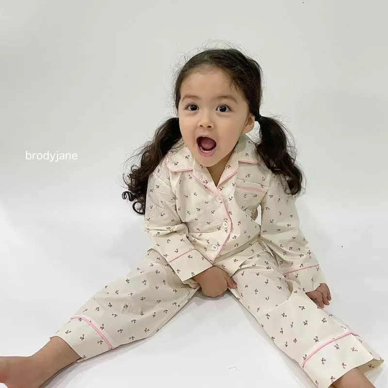 Brody Jane - Korean Children Fashion - #Kfashion4kids - Cherry Ping Pajama
