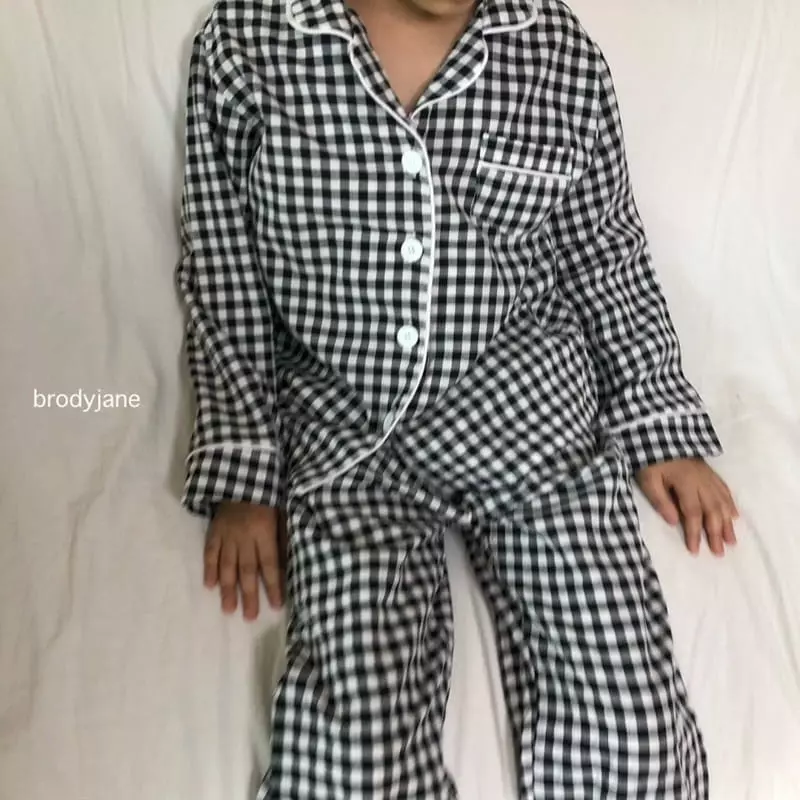 Brody Jane - Korean Children Fashion - #childofig - Basic Check Pajama - 5