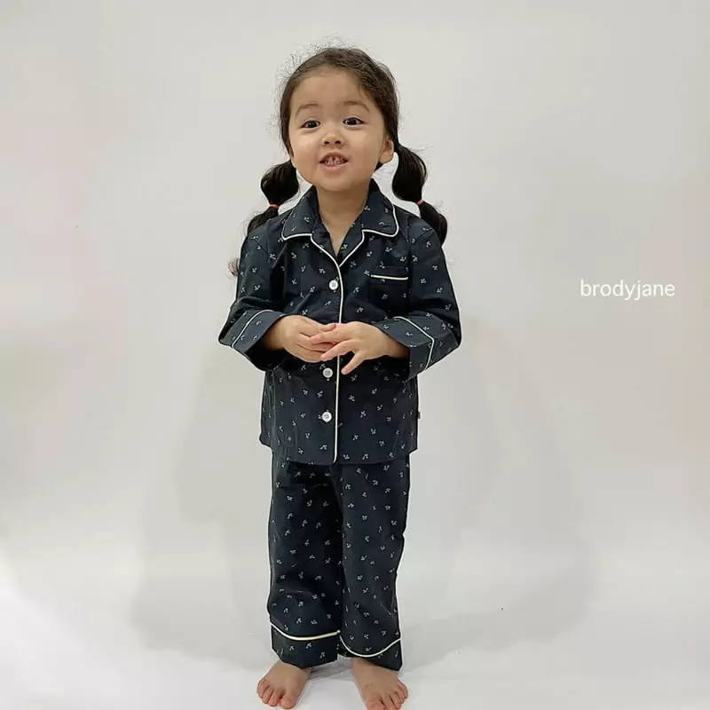 Brody Jane - Korean Children Fashion - #designkidswear - Cherry Ping Pajama - 9
