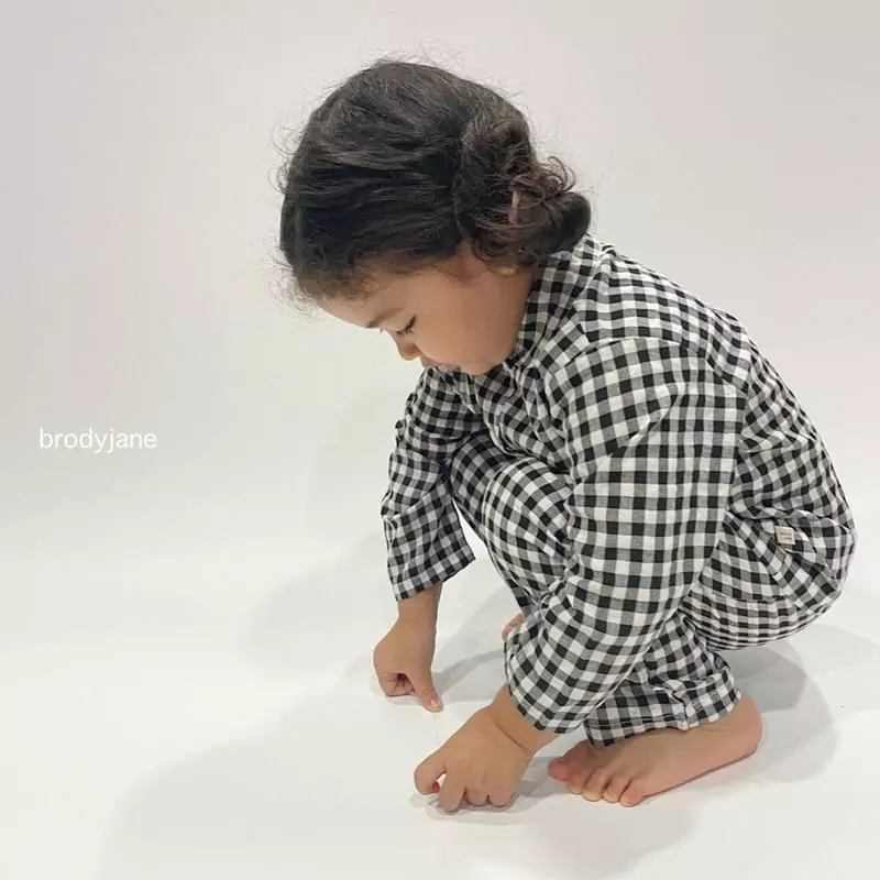 Brody Jane - Korean Children Fashion - #discoveringself - Mono Check Pajama - 8