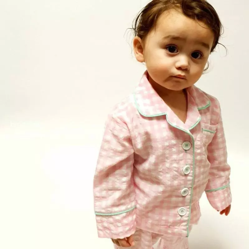Brody Jane - Korean Children Fashion - #minifashionista - Basic Check Pajama - 4