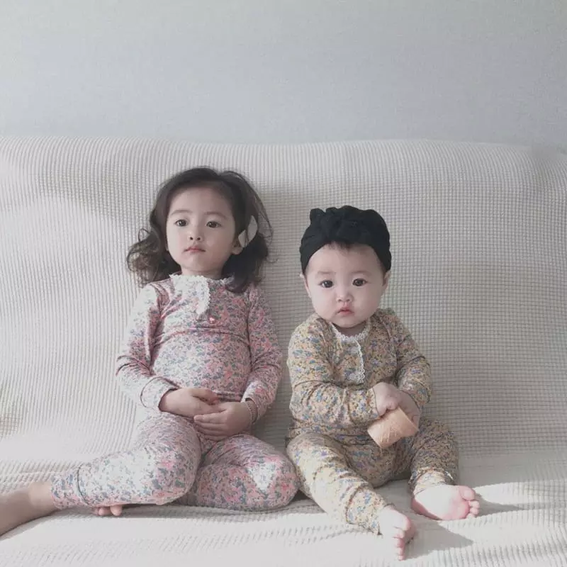 Brody Jane - Korean Children Fashion - #todddlerfashion - Flower Lace Set - 3