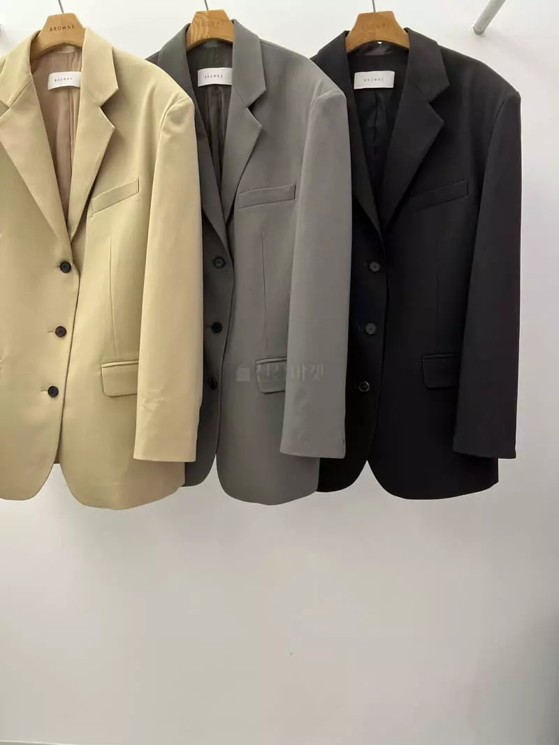 Browns - Korean Women Fashion - #momslook - Normal Jacket - 2