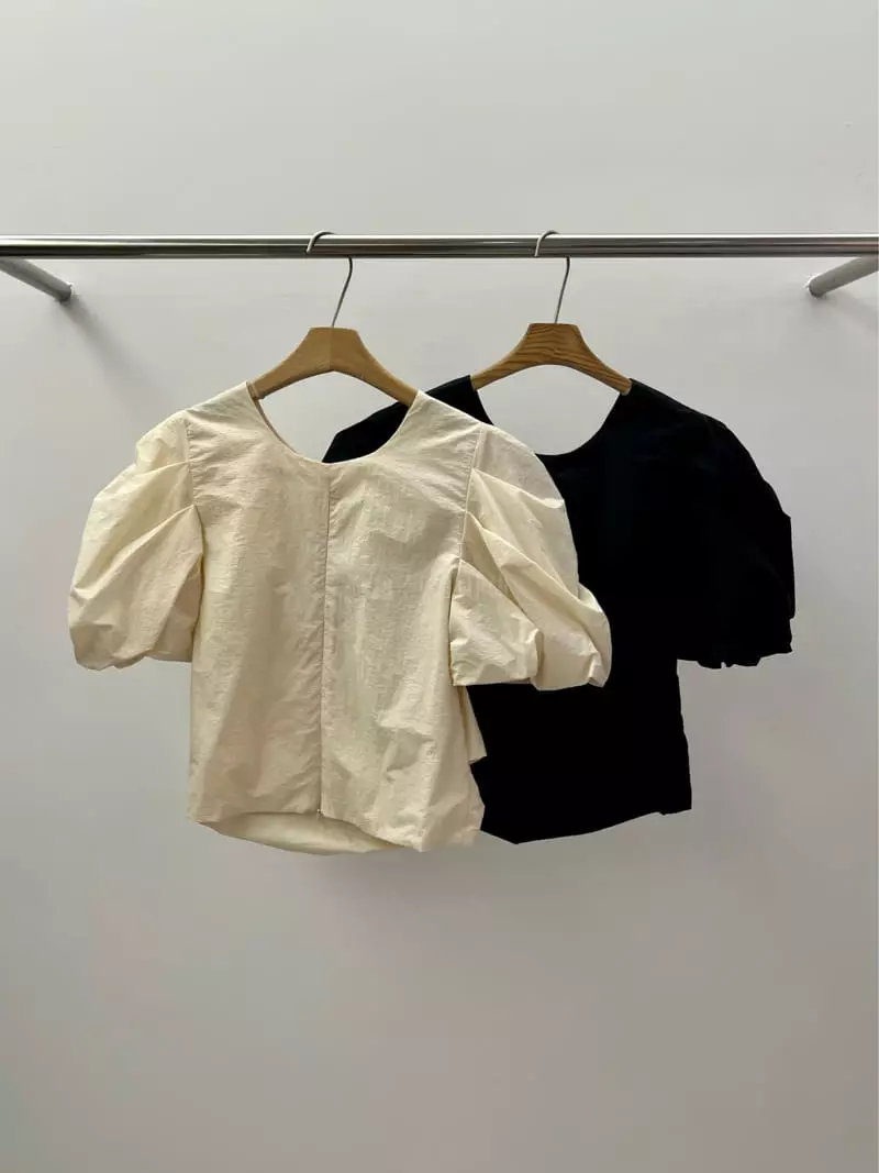 Browns - Korean Women Fashion - #restrostyle - Balloon Blouse - 3