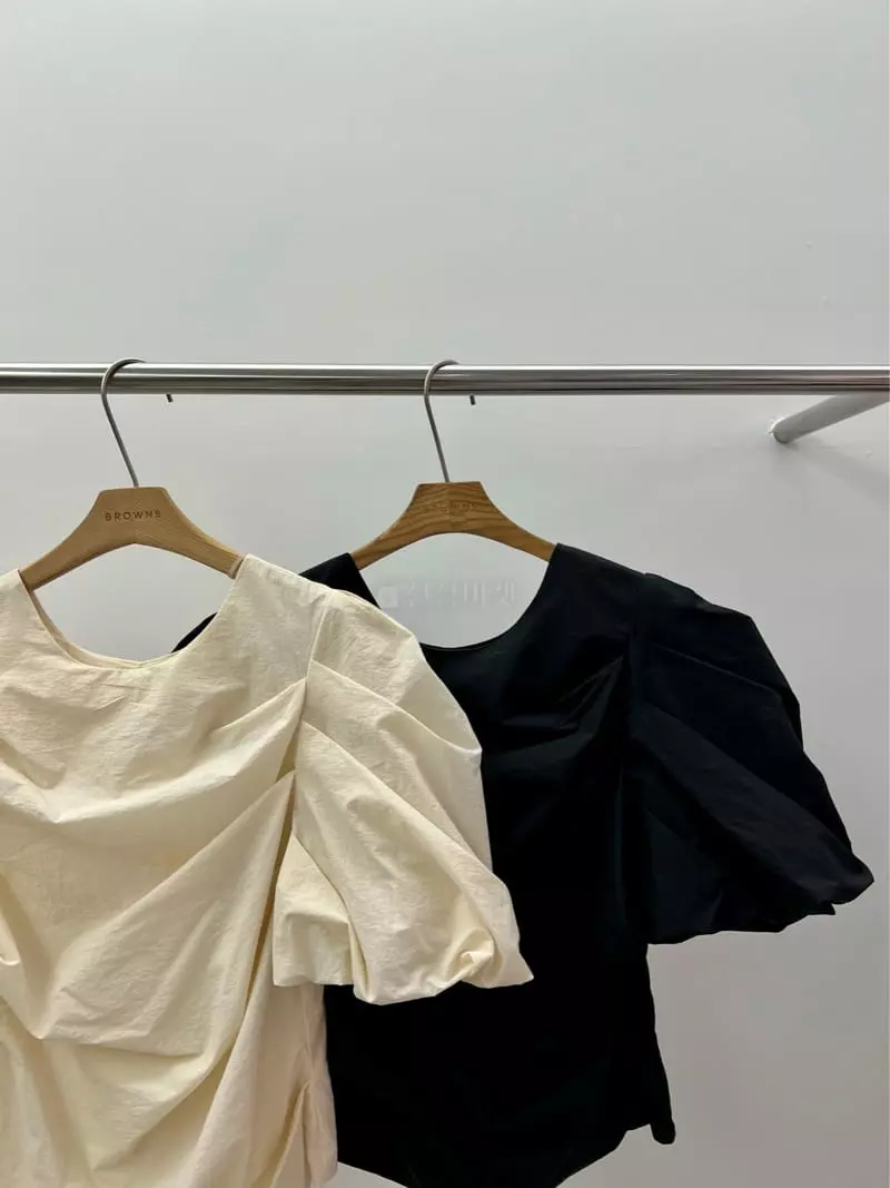 Browns - Korean Women Fashion - #vintagekidsstyle - Balloon Blouse