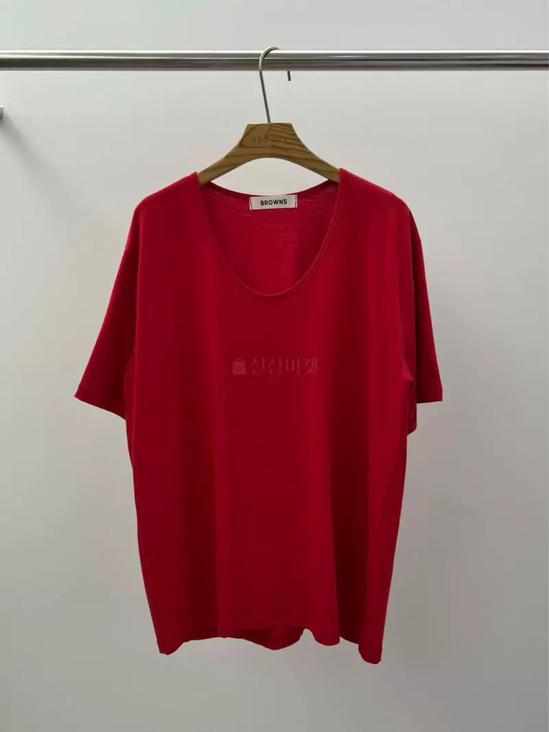Browns - Korean Women Fashion - #womensfashion - Remere U Neck Tee - 7