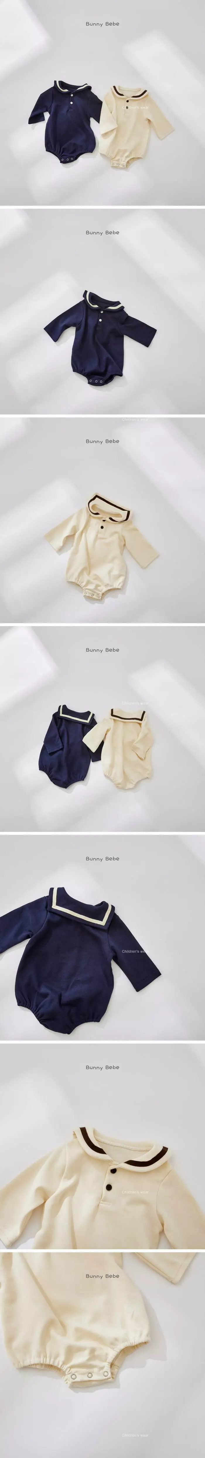 Bunny Bebe - Korean Baby Fashion - #babyboutique - Sailor Bodysuit