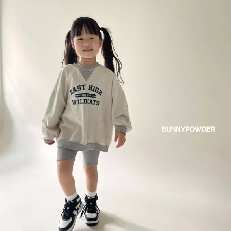Bunny Powder - Korean Children Fashion - #Kfashion4kids - Logo Sweatshirt - 10