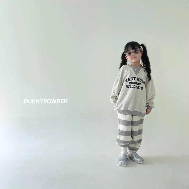 Bunny Powder - Korean Children Fashion - #childofig - Logo Sweatshirt