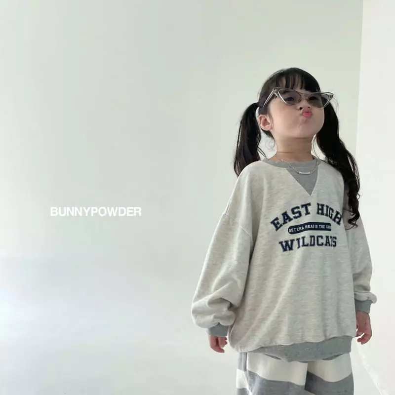 Bunny Powder - Korean Children Fashion - #childofig - Logo Sweatshirt - 2