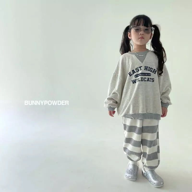 Bunny Powder - Korean Children Fashion - #childrensboutique - Logo Sweatshirt - 3