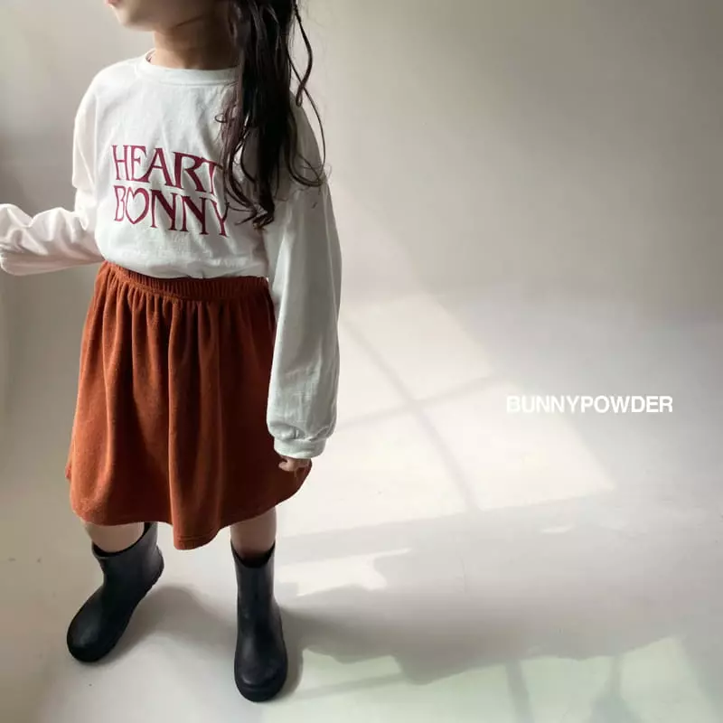 Bunny Powder - Korean Children Fashion - #discoveringself - Heart Bunny Tee - 7