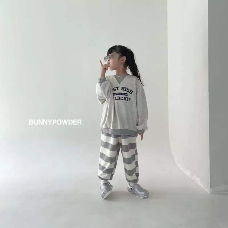 Bunny Powder - Korean Children Fashion - #fashionkids - Logo Sweatshirt - 6