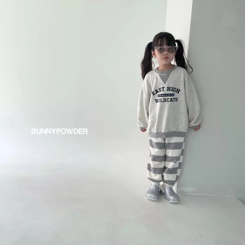 Bunny Powder - Korean Children Fashion - #kidsstore - Logo Sweatshirt - 8